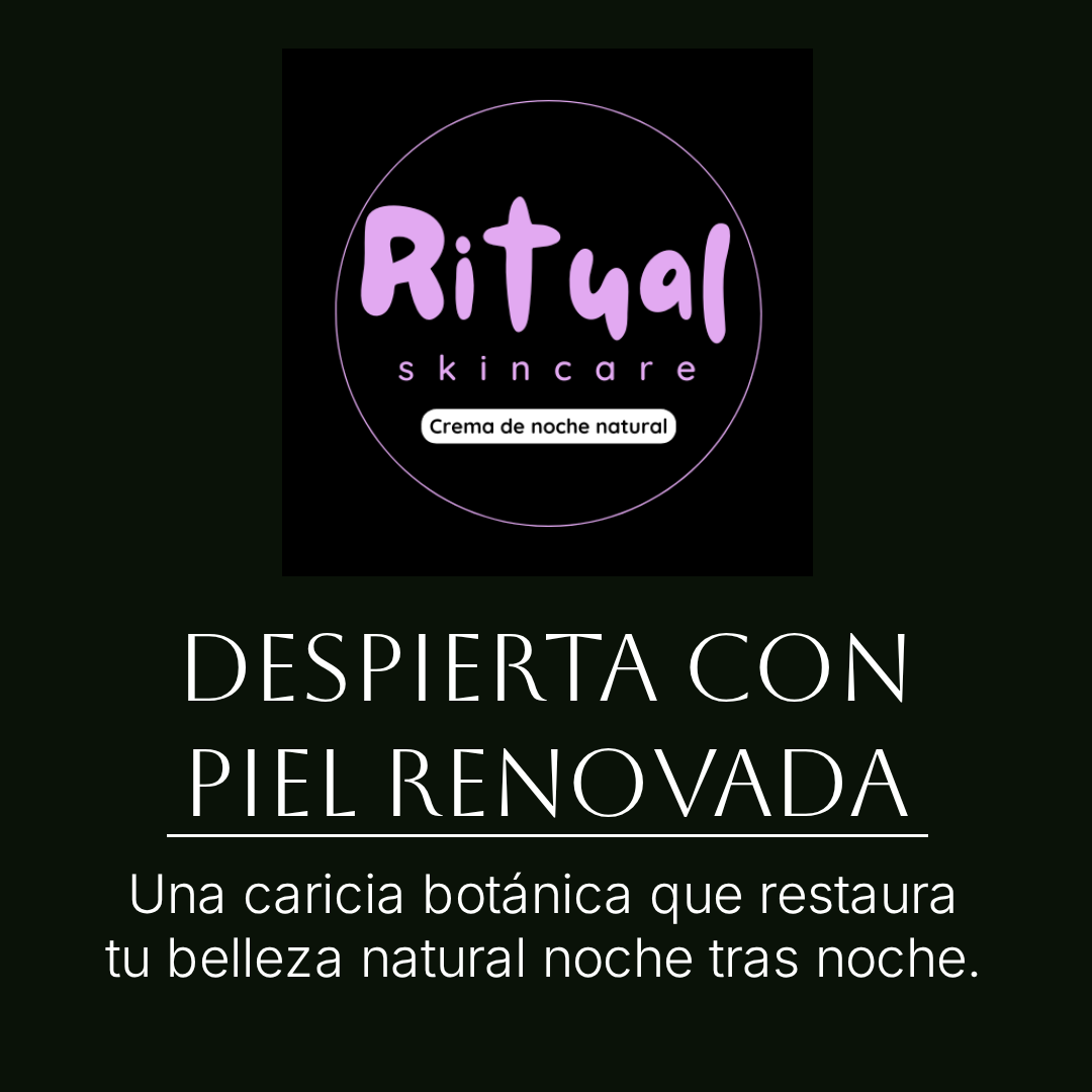 Crema natural de noche desmaquillante
